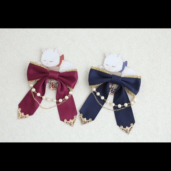 Sold - Honey Honey Cats Astrology Lolita OP Dress Set - Picture 6 of 17